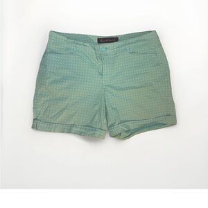 Gloria Vanderbilt Woman’s Mint Green Chino Shorts Size 6